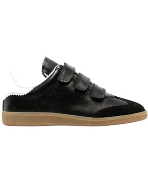 Isabel Marant Perforated Low-Top Trainers - Black