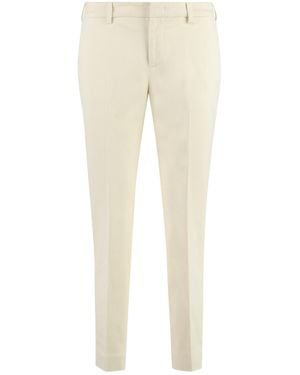 PT01 Pt Torino New York Straight Fit Pants - Natural