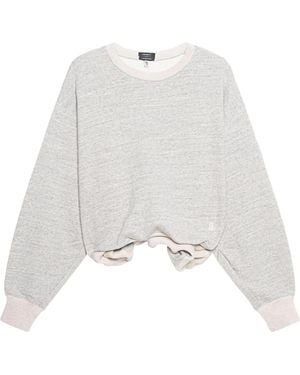 R13 Long-Sleeve Knit Top - White