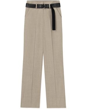 Nanushka Straight-Leg Pants - Gray
