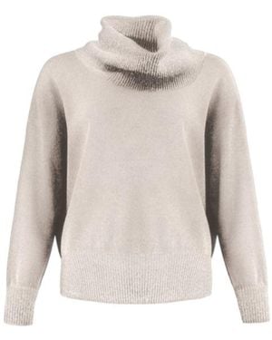 D.exterior Turtleneck Long-Sleeved Jumper - White