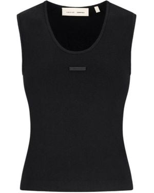 Fear Of God Ribbed Tank Top - Black