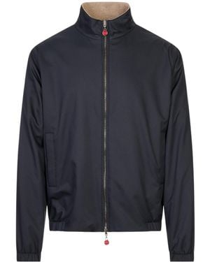 Kiton Reversible Casual Jacket - Blue