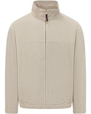 Gramicci Twill-Around Zip Jacket - White