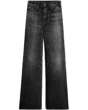 Celine Flared Surf Jeans - Black