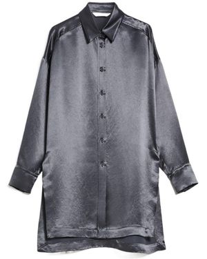 Max Mara Long-Sleeved Shirt - Grey
