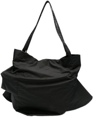 Yohji Yamamoto Unevenness Tote Bag - Black