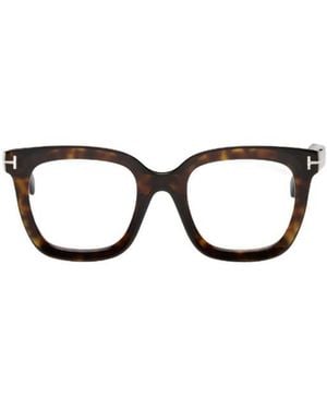 Tom Ford Tortoise Shell Flat Mirror - White