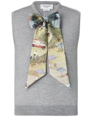 Thom Browne Nantucket Vest - Gray