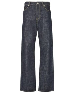 Fendi Long Jeans - Blue
