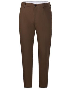Department 5 Casual Pants With Belt Loops - Brown