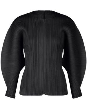 Pleats Please Issey Miyake Pleats Please Issey Miyake Monthly Colors: April Jacket - Blue