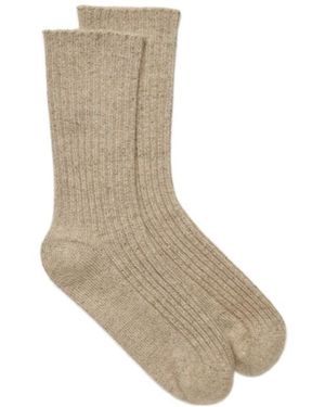 Loro Piana Treccia Socks - Grey
