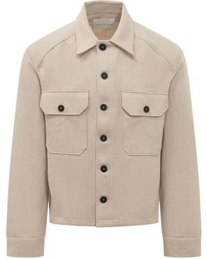 Studio Nicholson Kelver Shirt Jacket - Natural