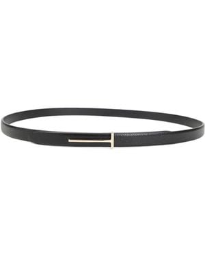 Tom Ford Slim-T Belt - White