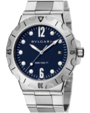 BVLGARI Logo Watch - Blue