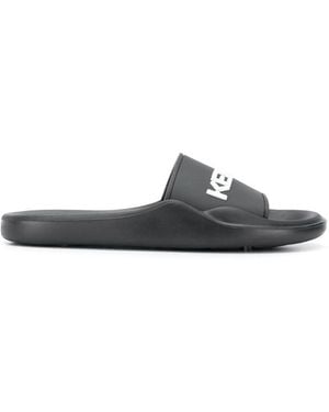 KENZO Logo Embossed Sandals - Multicolour