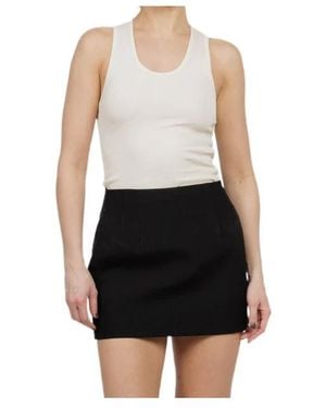 Wardrobe NYC Ribbed Tank Top - Black