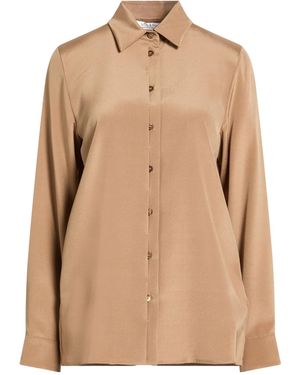 Max Mara Solid Colour Shirts Blouses - Natural