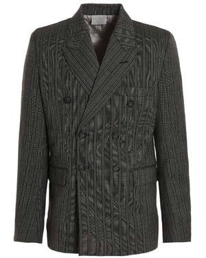 VTMNTS V-Neck Suit Coat - Grey