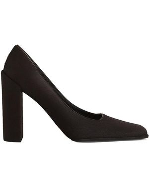 Alaïa Square-Toe High Heels - Black