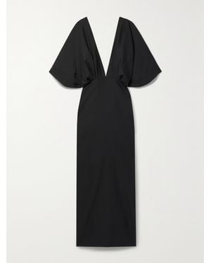 The Row Abinhav Pleated Dress - Black
