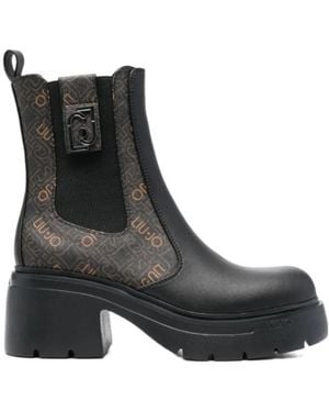 Liu Jo Carrie 70Mm Ankle Boots - Black