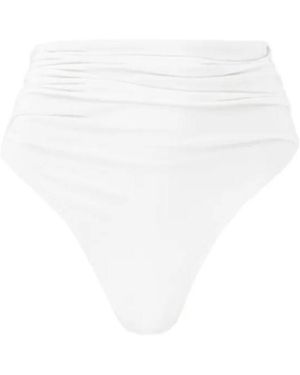 Jacquemus Bikini Triangle Swim Trunks - White