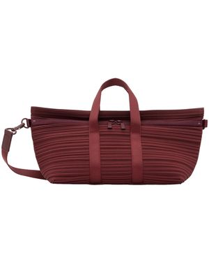 Red Pleats Please Issey Miyake Bags for Women | Lyst