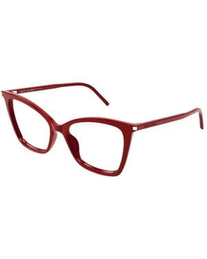 Saint Laurent Eyewear Sl 386 Cat-Eye Glasses - White