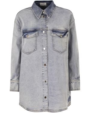 Fabiana Filippi Boyfriend Shirt - Grey