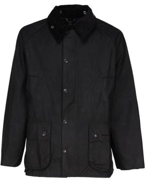 Barbour Bedale Waxed Jacket - Black