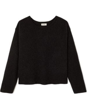 American Vintage Vito Oversized Jumper - Black