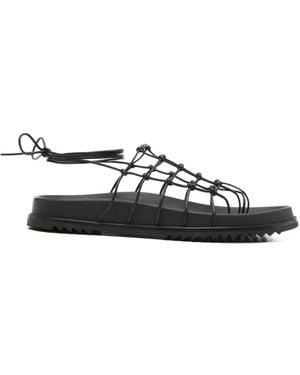 Rick Owens Web Granola Sandal - Black