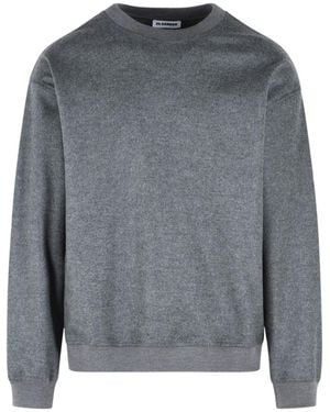 Jil Sander Crew-Neck Sweatshirt - Gray
