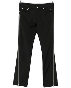 Rick Owens Vega Side-Zip Pants - Black