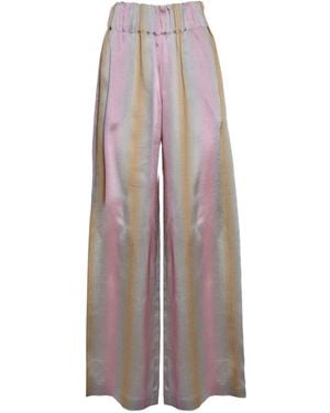 Aspesi Elastic Waist Casual Trousers - Brown