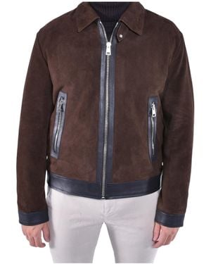 Dondup Biker Zip Jacket - Brown