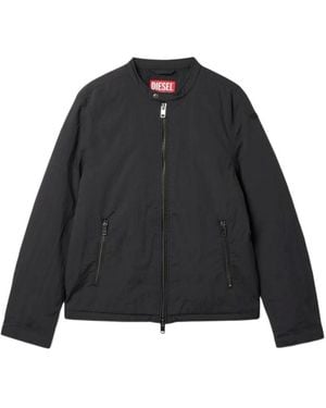 DIESEL J-Carver-Padd Bomber Jacket - Blue