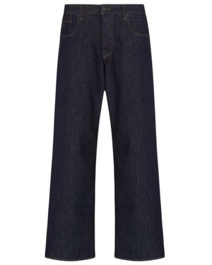 ARMANI EXCHANGE Belt Loop Jeans - Blue