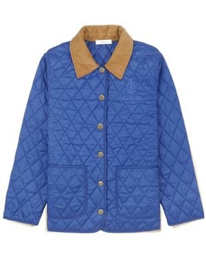 Sporty & Rich Vendome Quilted Jacket - Blue