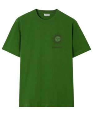 Burberry Cotton Sun T-Shirt - Green