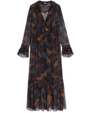 Zadig & Voltaire Ralicel Ruffled Dress - Black