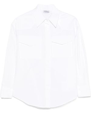 Dondup Long Sleeved Shirt - White