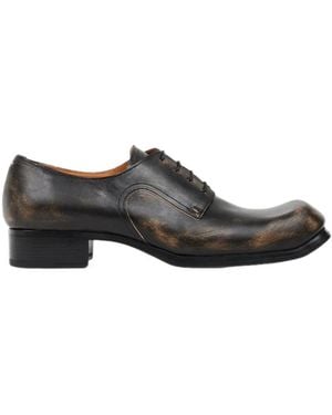 Maison Margiela Float Lace-Up Bleached - Black