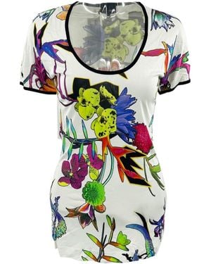 Just Cavalli Printed T-Shirt - Green