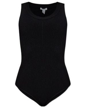 Alaïa Sleeveless Bodysuit - Black