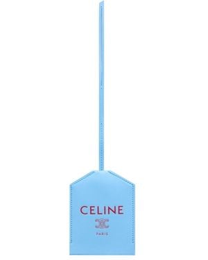 Celine Logo Pendant - Blue