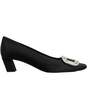 Roger Vivier Embellished Pumps - Black