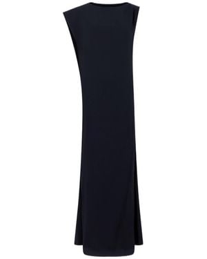 Jacquemus Sleeveless Boat Neck Dress - Blue